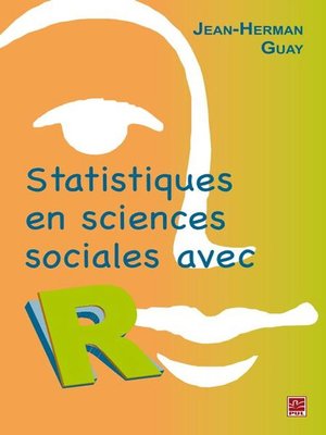 cover image of Statistiques en sciences sociales avec R